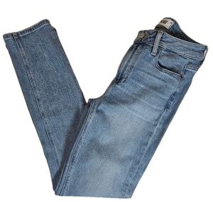 PAIGE Hoxton Ankle Skinny Jeans Womens 26 Light Wash Stretch Blue Designer Denim
